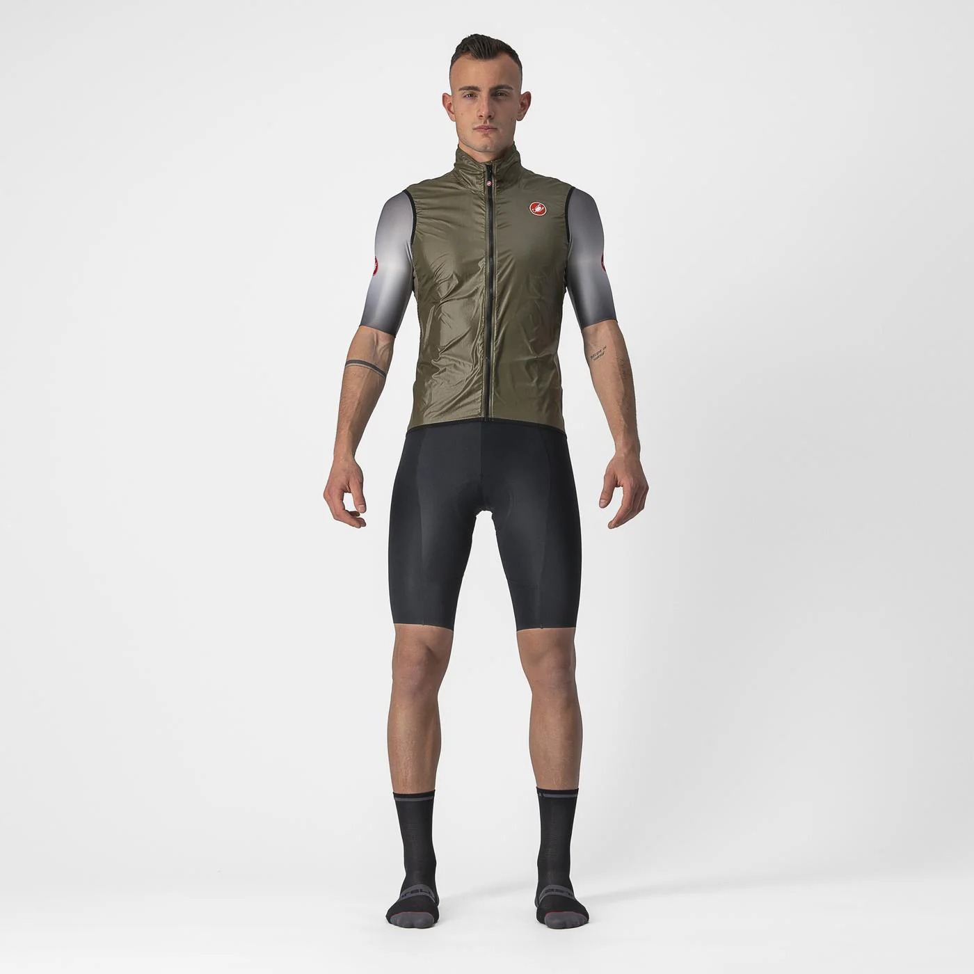 Veste Sans Manches CASTELLI ARIA Marron - Image 6