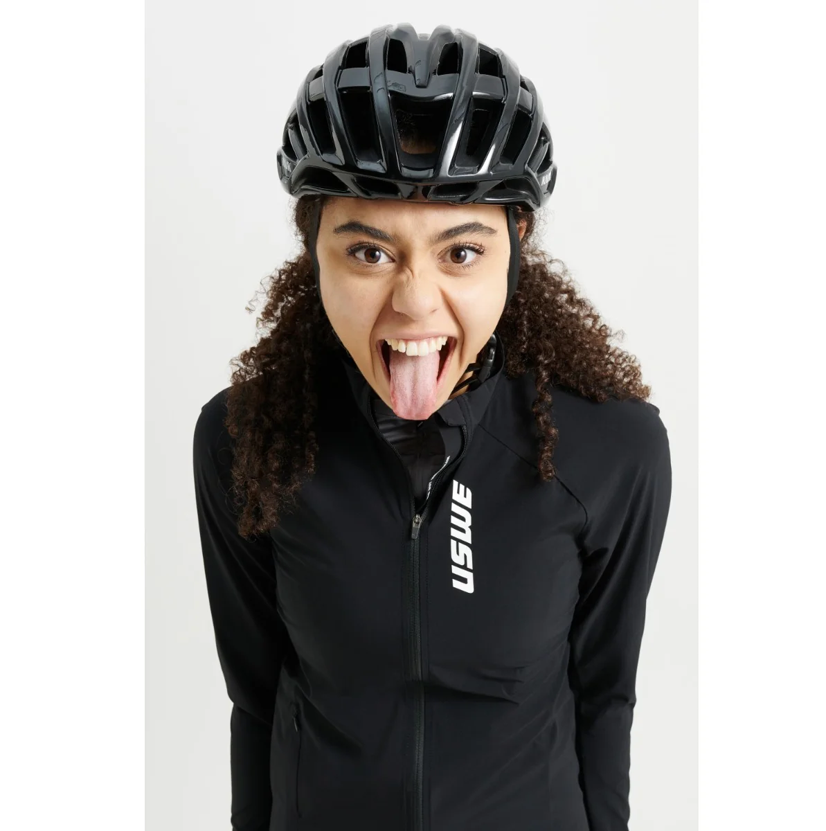 Veste USWE WIND GRAVEL Femme Noir - Image 6